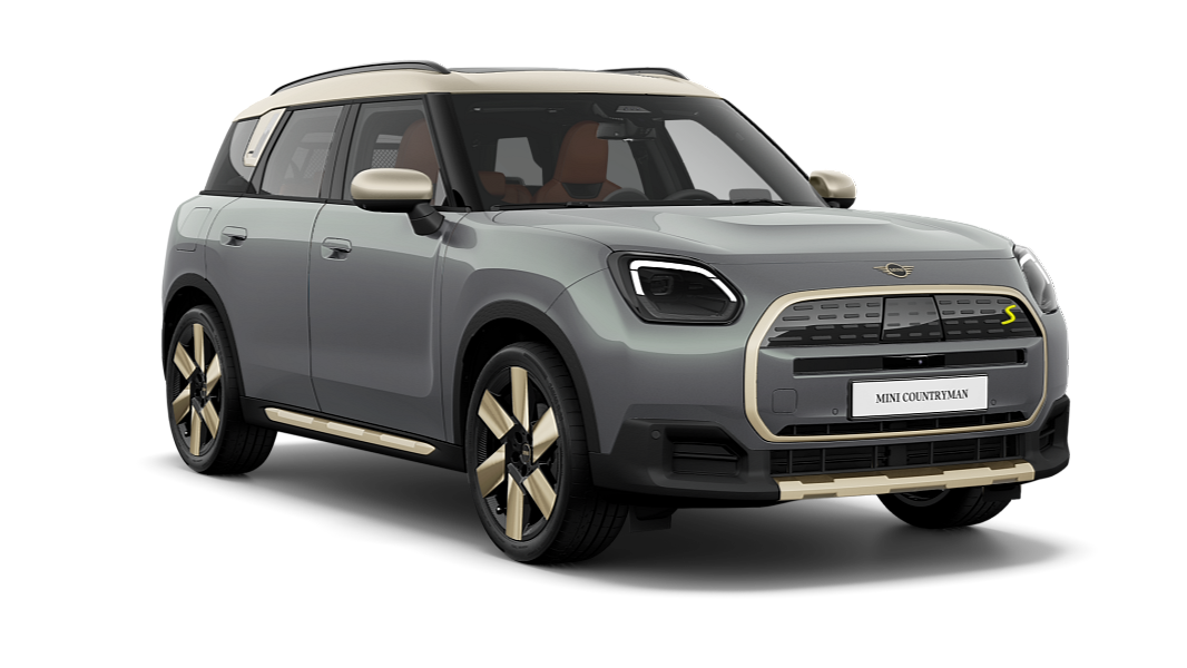 all-electric MINI Countryman Classic cut-out